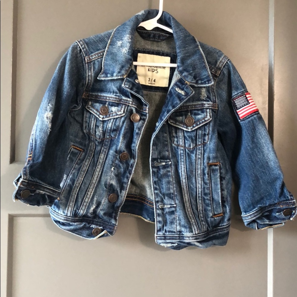 Abercrombie kids Jean jacket